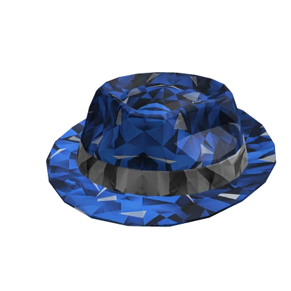 Blue Sparkle Fedora