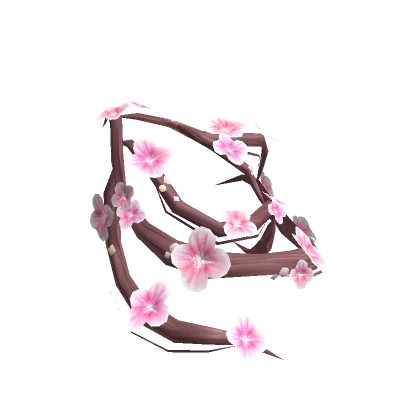 Cherry Blossom Left Shoulder Pad