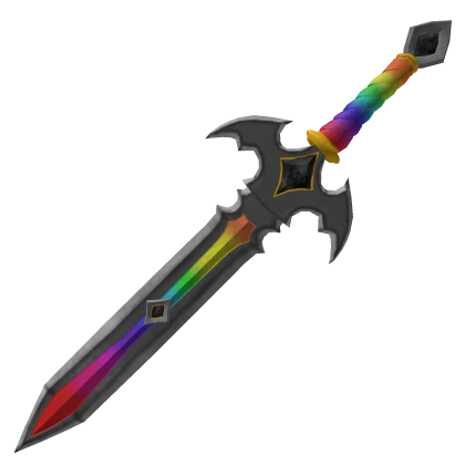 Rampant Rainbow Vampire Sword