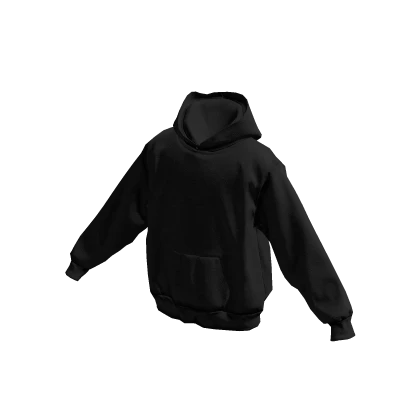 Essential Black Hoodie