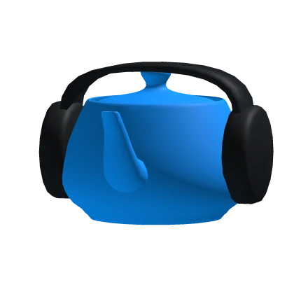 TBB: Enraged Cesus Head - Blue Teapot