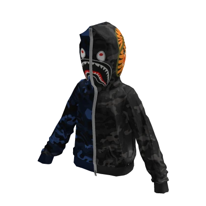 Bathing Bape Blue & Black