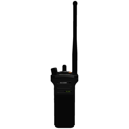 Black Ro-Comm Digital Radio
