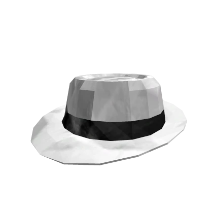 White Sparkle Fedora