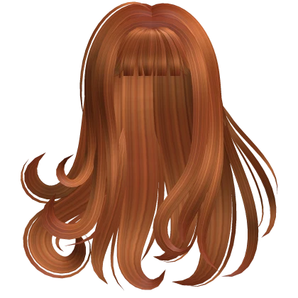  ♡ mysterious shoujo horror game hair (orange)