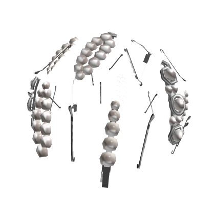 Tubi Pearl Clips [PBR Silver]