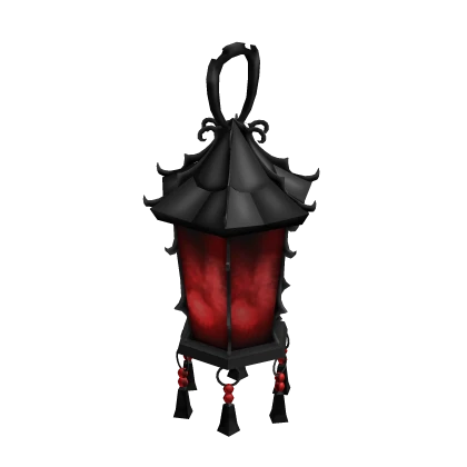 Holdable Corrupted Lantern in Black/red