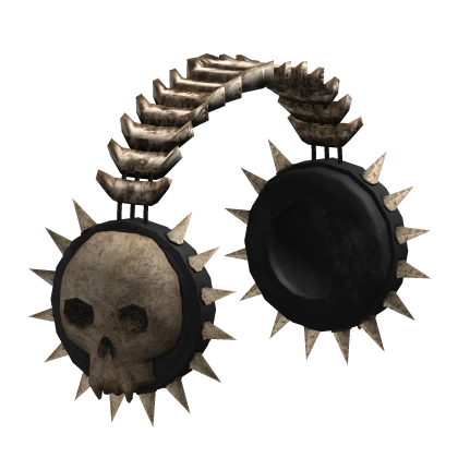 Bone Skull Dread Headphones