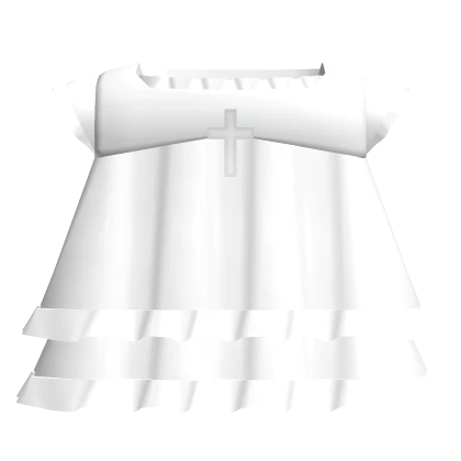 ୨୧ ꒱ cute cross dress in white