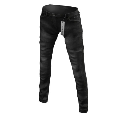 Designer Skinny Jeans - Black