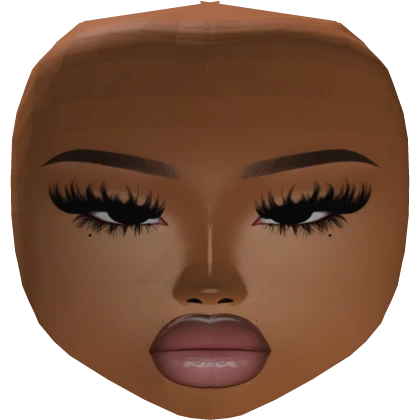 Baddie Latina Girl Mesh Makeup Gloss lips lashes