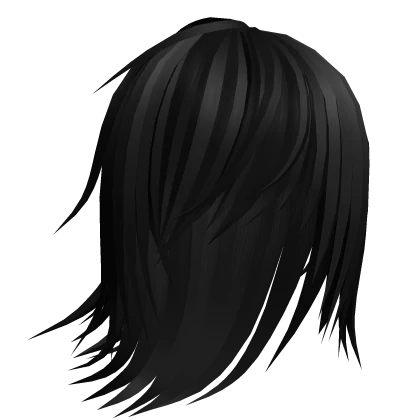 Horror Vkei Black Hairstyle