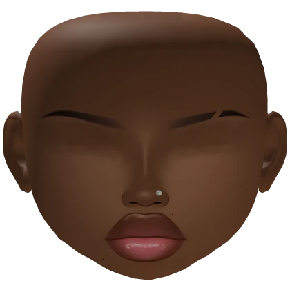 Baddie Latina Girl Mesh Makeup Gloss lips lashes