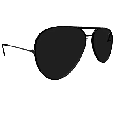 Black Aviator Shades