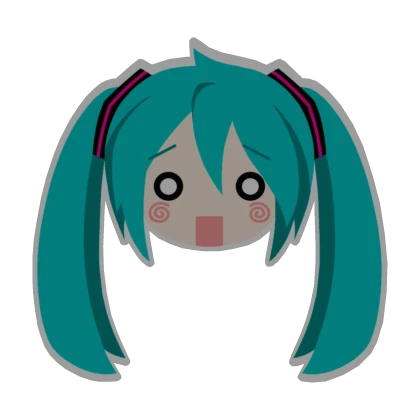 Miku Sticker Pin