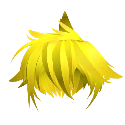 yellow messy hair anime season 17 remake