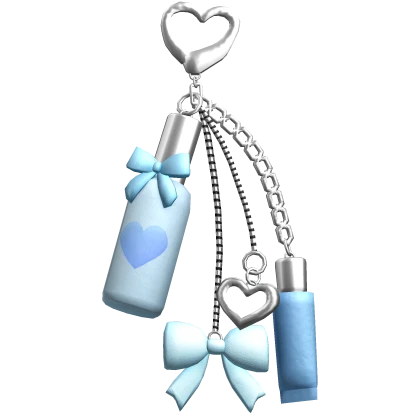 Pretty Blue Keychain
