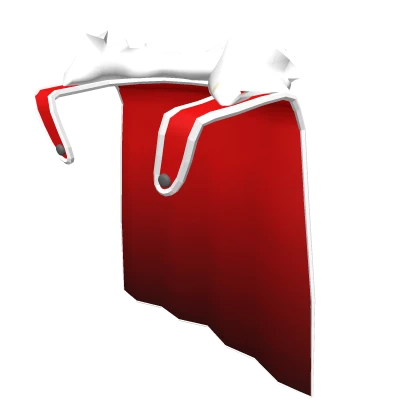 Red Gradient Royal Cape