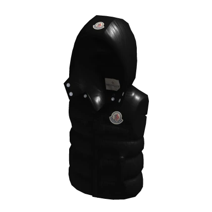 Black Moncleezy Gilet