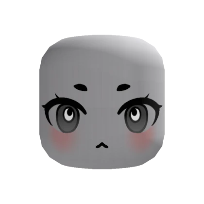 🍀Animated Chibi Vampire Eyes Face (Black)