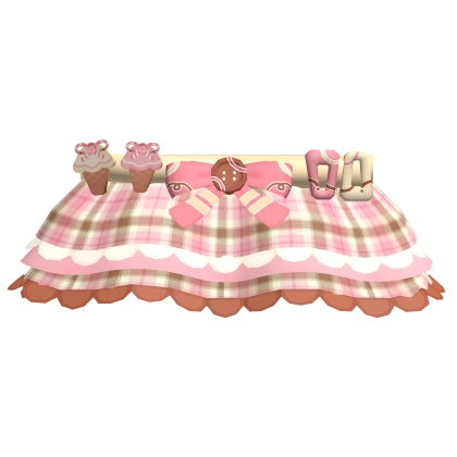 mori kei igari neapolitan chocolate skirt 3.0