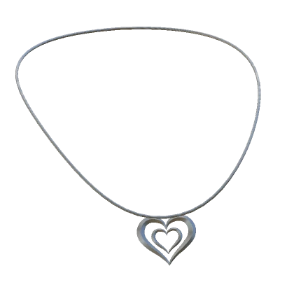 Y2K Heart Necklace