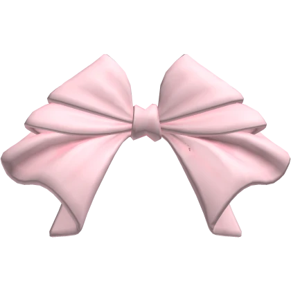 Big Hair Bow Pink Pastel Glamorous Ribbon Head Glo