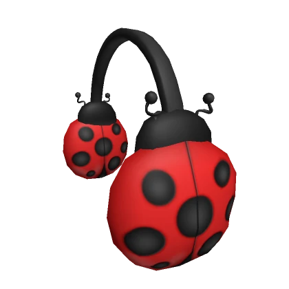 Lady Bug Ear Muffs