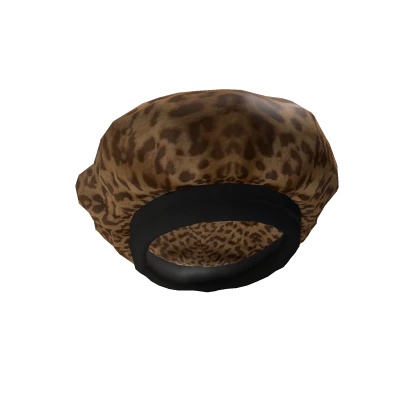 Cheetah Print Bonnet