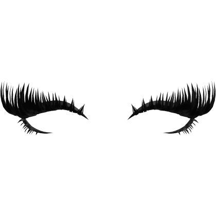 Eyelashes Baddie Black Liner Makeup Eye Lashes Y2K