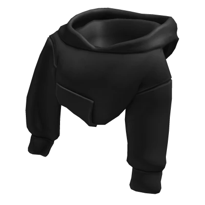 ardor* - shoulder hoodie (black) 2.0