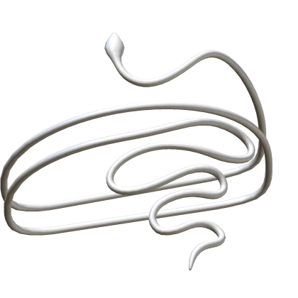 Snake Arm Band Bracelet Silver 3.0