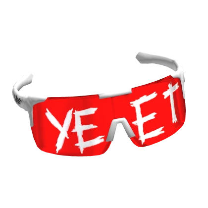 YEET SUNGLASSES RED