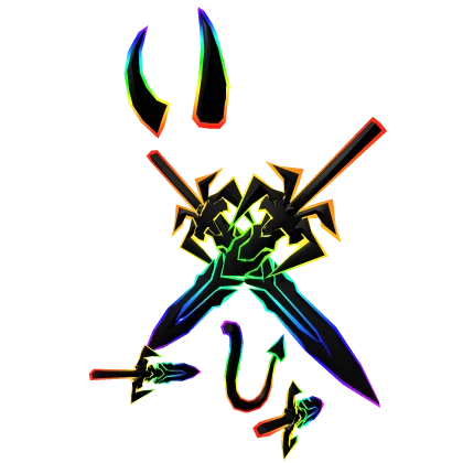 Cartoony Rainbow Demon Void Set