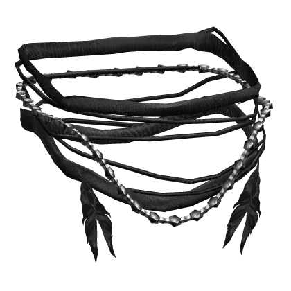 Right Black Historic Worn Arm Wraps