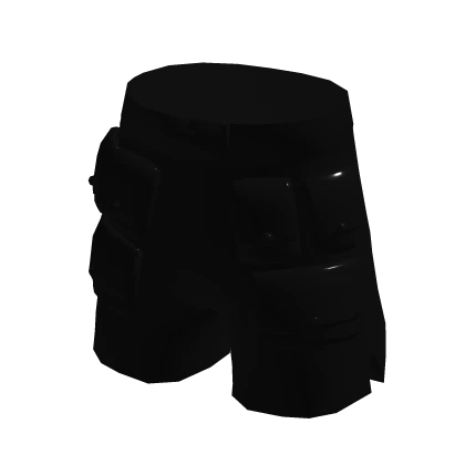 Black Cargo Shorts