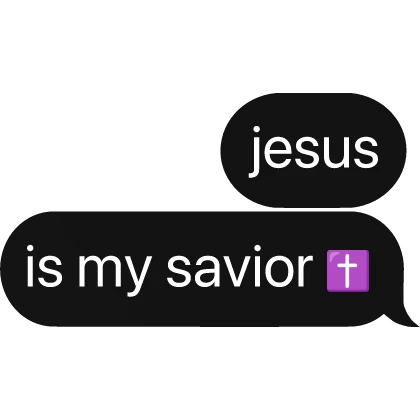 jesus is my savior text