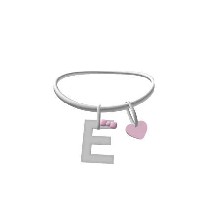 E Initial Necklace