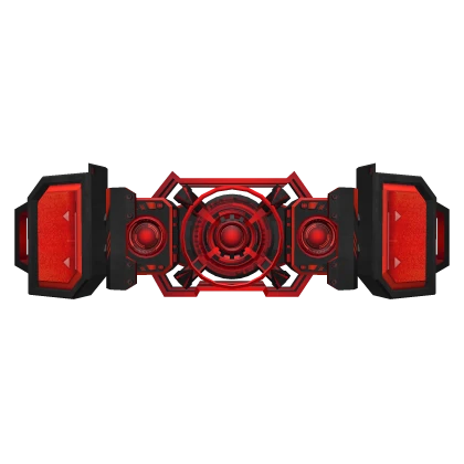 AMP Speaker Belt Red