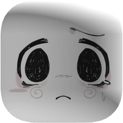 Anxious Chibi Face