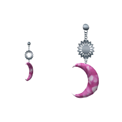 Pink Recycled Plastic Earrings