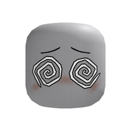 Swirly Sad Eyes (white)