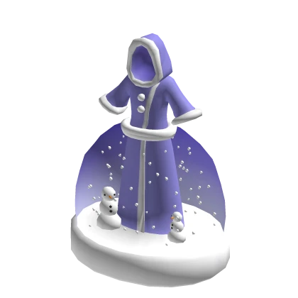 Purple Snowglobe Dress