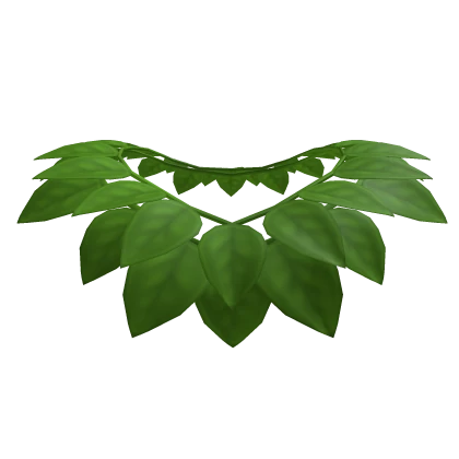Green Leaf Necklace V1