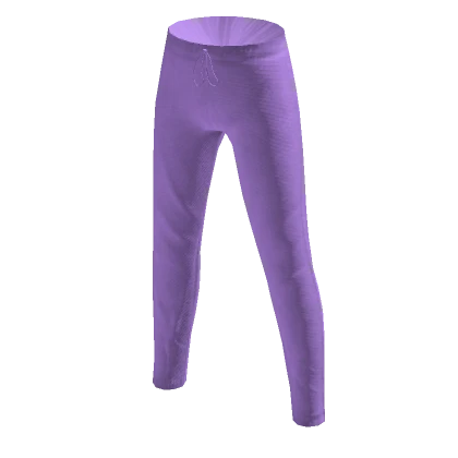 Basic Sweatpants in Pastel Purple