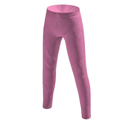 Basic Sweatpants in Pastel Pink