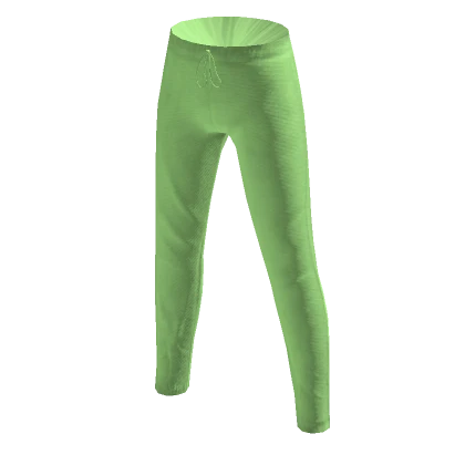 Basic Sweatpants in Pastel Green