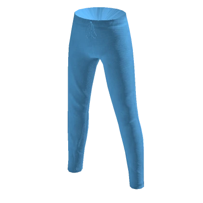 Basic Sweatpants in Pastel Blue