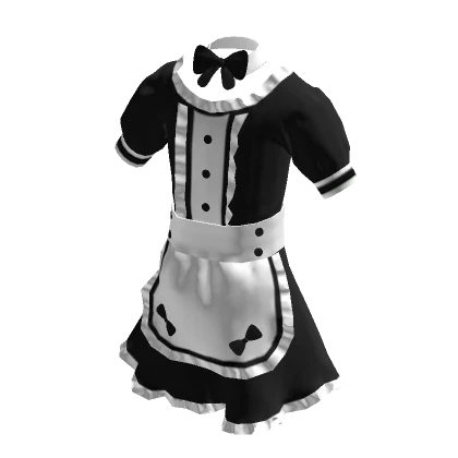 Maid Dress - Black