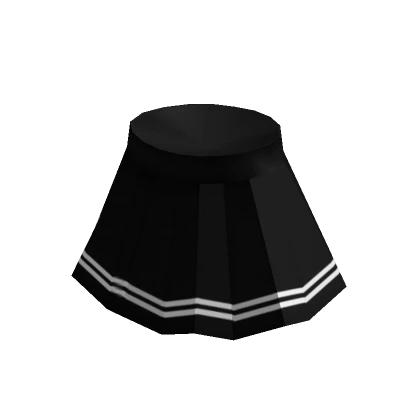 Black Anime Skirt